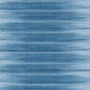 8' Blue Ombre Distressed Non Skid Runner Rug