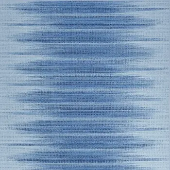 5' X 7' Blue Ombre Distressed Non Skid Area Rug