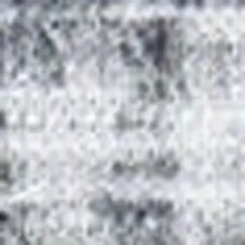 6' X 9' Gray Ombre Distressed Non Skid Area Rug