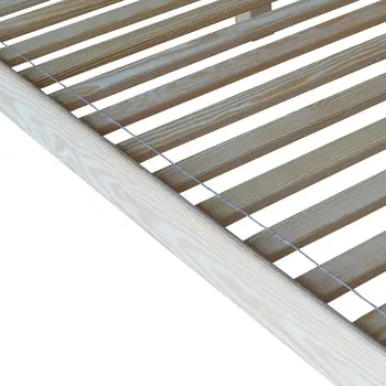Natural Solid Wood Twin Bed Frame