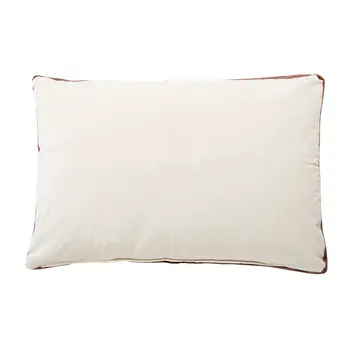 24" X 36" Stonewashed Red Medallion Pillow Style Pet Bed With Removable Cover