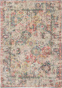 8' X 11' Red Oriental Non Skid Area Rug