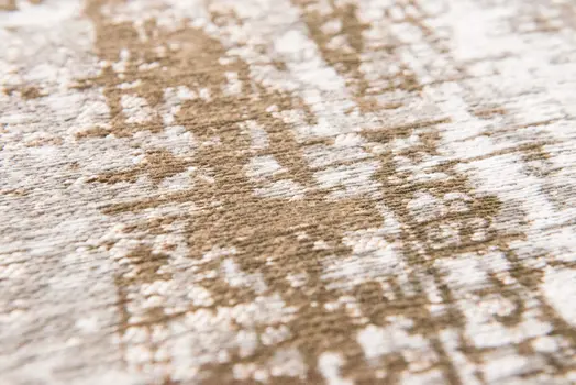6' X 8' Gray and Beige Abstract Non Skid Area Rug