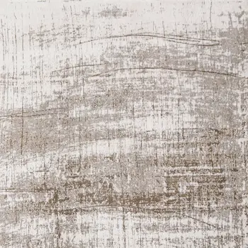 6' X 8' Gray and Beige Abstract Non Skid Area Rug