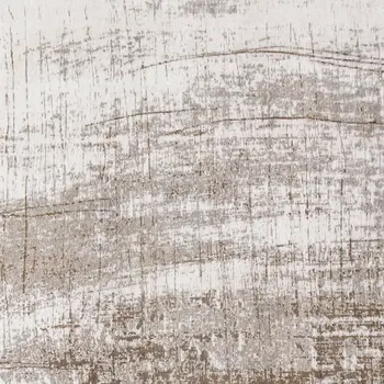 7' X 9' Gray and Beige Abstract Non Skid Area Rug