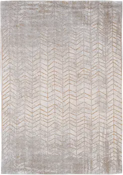 8' X 11' Gray and Yellow Chevron Non Skid Area Rug