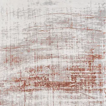 6' X 8' Gray and Yellow Abstract Non Skid Area Rug