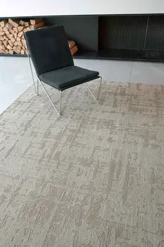 9' X 13' Gray and Beige Abstract Non Skid Area Rug
