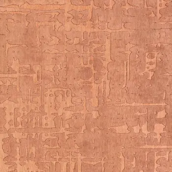 5' X 7' Orange Abstract Non Skid Area Rug