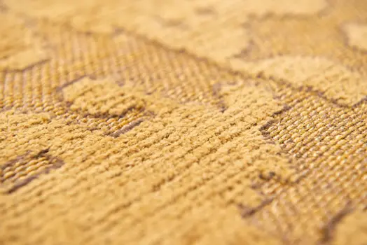 3' X 5' Yellow Abstract Non Skid Area Rug
