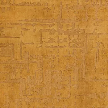 9' X 13' Yellow Abstract Non Skid Area Rug