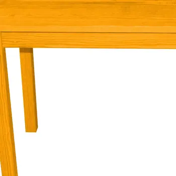 48" Goldenrod Solid Wood Dining Table