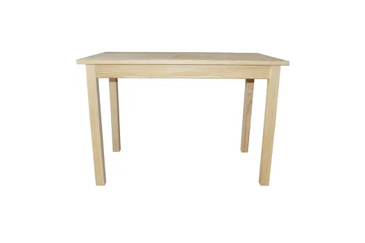 48" Natural Solid Wood Dining Table