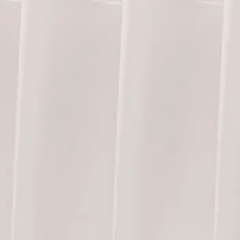 72" White Vinyl Shower Curtain Liner