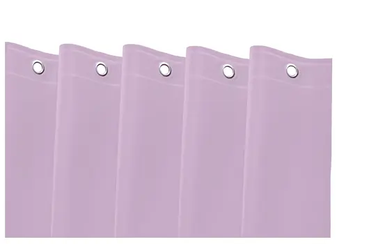 72" Lilac Vinyl Shower Curtain Liner