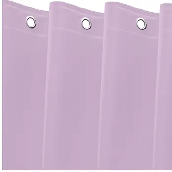 72" Lilac Vinyl Shower Curtain Liner