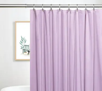 72" Lilac Vinyl Shower Curtain Liner