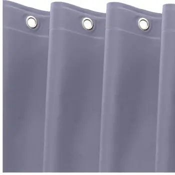 72" Blue Vinyl Shower Curtain Liner