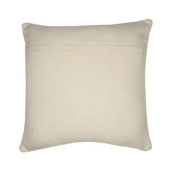 24" Ivory Throw Pillow With Shag