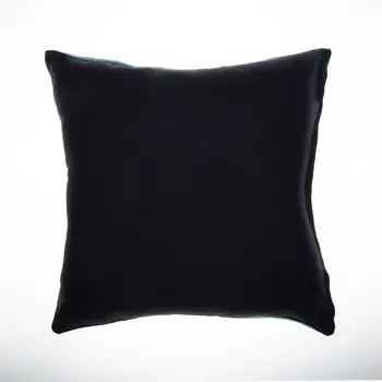 20" Blue and Ivory Geometric Cotton Throw Pillow  With Embroidery