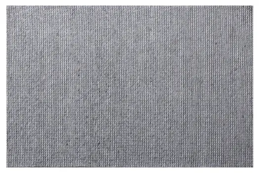 2' X 3' Gray Wool Striped Hand Woven Area Rug