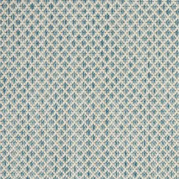 5' X 7' Cream Floral Power Loom Area Rug