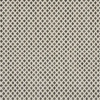 5' X 7' Cream Floral Power Loom Area Rug