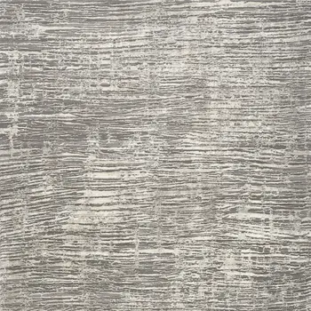 5' X 7' Ivory and Gray Abstract Non Skid Area Rug