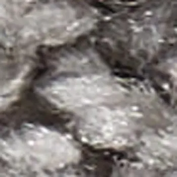 3' X 4' Gray Shag Distressed Area Rug