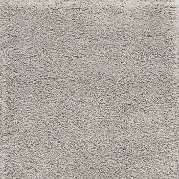 3' X 4' Gray Shag Distressed Area Rug