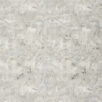 8' X 10' Ivory Gray and Brown Abstract Non Skid Area Rug