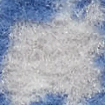 7' X 10' Ivory and Blue Abstract Distressed Non Skid Area Rug