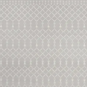 7' X 10' Gray and Ivory Moroccan Distressed Non Skid Area Rug