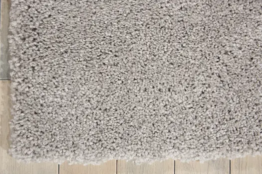 5' X 7' Gray Shag Non Skid Area Rug
