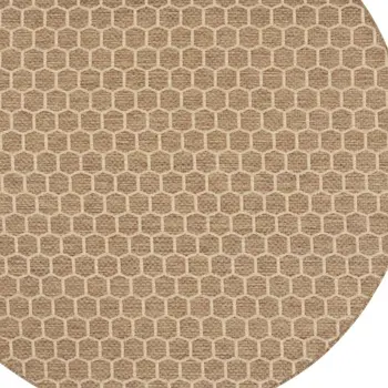 6' X 9' Beige and Gray Abstract Non Skid Area Rug