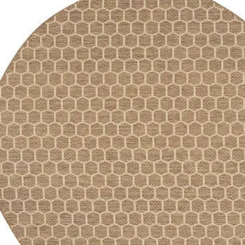 6' X 9' Beige and Gray Abstract Non Skid Area Rug