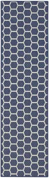 6' X 9' Brown and Ivory Abstract Non Skid Area Rug