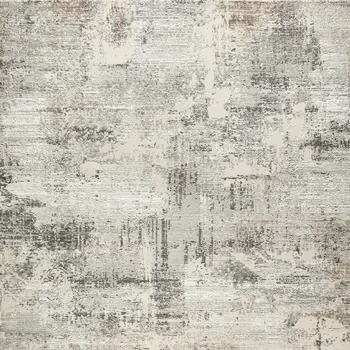 8' X 10' Beige and Gray Abstract Non Skid Area Rug