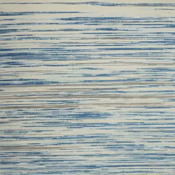 8' X 10' Ivory Blue and Gray Abstract Non Skid Area Rug