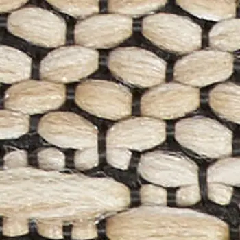 8' X 10' Beige and Ivory Damask Distressed Non Skid Area Rug