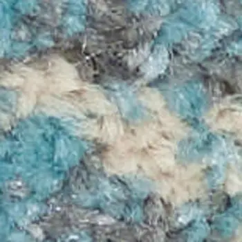 5' X 7' Beige Gray And Blue Tropical Floral Area Rug