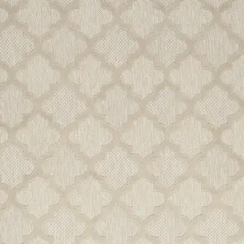 8' X 10' Cream And Beige Trellis Indoor Outdoor Area Rug