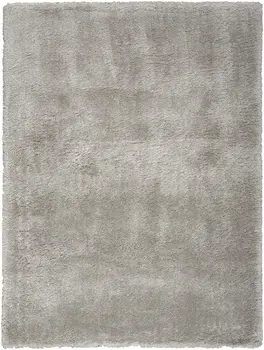 5' X 7' Gray Shag Area Rug