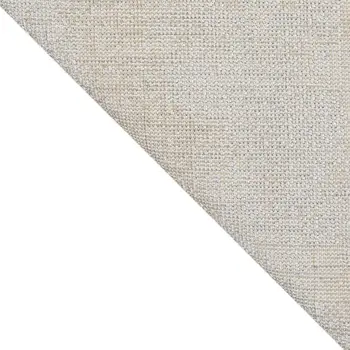 8' X 10' Ivory and Light Blue Geometric Distressed Area Rug
