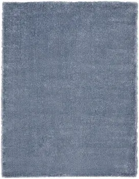 8' X 10' Blue Shag Area Rug