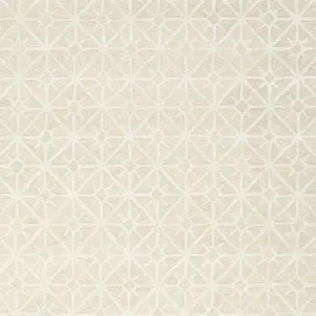 8' X 10' Navy Blue and Ivory Floral Medallion Distressed Non Skid Area Rug