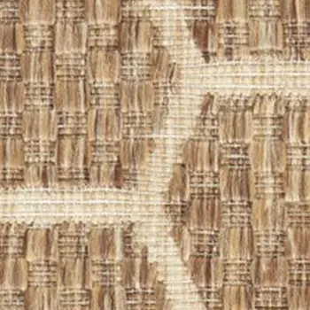 9' X 12' Beige Black and Gray Abstract Non Skid Area Rug