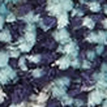 9' X 12' Blue and Yellow Abstract Power Loom Area Rug