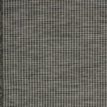 9' X 12' Blue and Ivory Damask Distressed Non Skid Area Rug