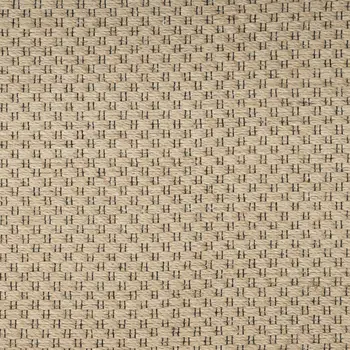 9' X 12' Ivory Black and Gray Chevron Distressed Non Skid Area Rug
